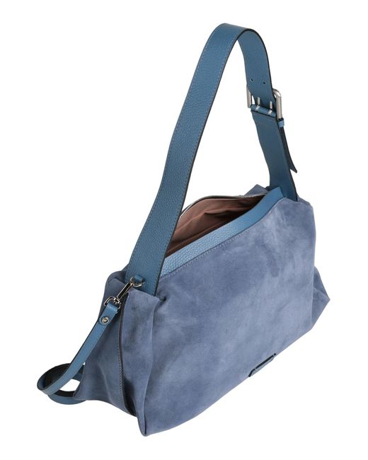 Gianni Chiarini Blue Shoulder Bag