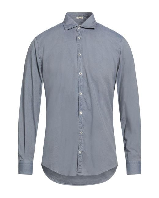 Massimo Alba Blue Shirts for men