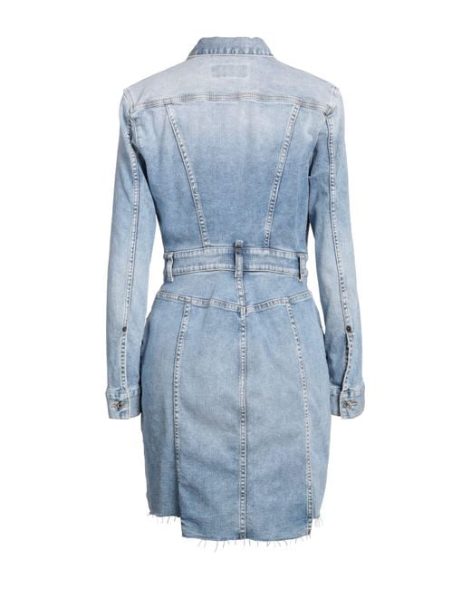 DSquared² Blue Mini Dress