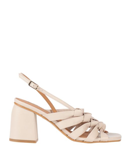 Sandalias Elvio Zanon de color Natural