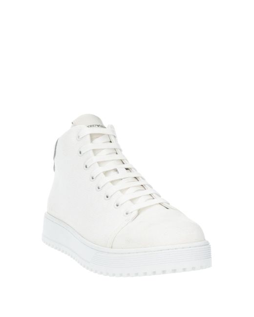 Sneakers di Emporio Armani in White da Uomo