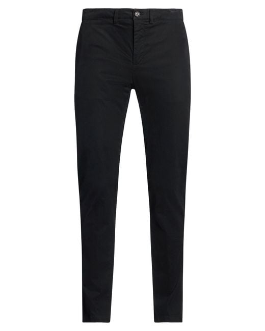 Department 5 Black Trouser for men