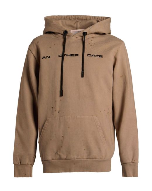 AN OTHER DATE Natural Sand Sweatshirt Cotton for men