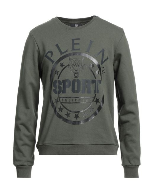 Philipp Plein Sweatshirt in Gray for Men | Lyst