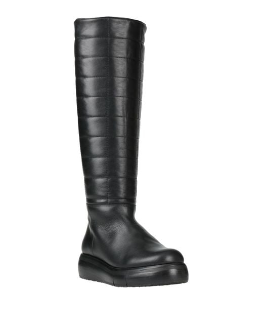 Paloma Barceló Black Boot Leather