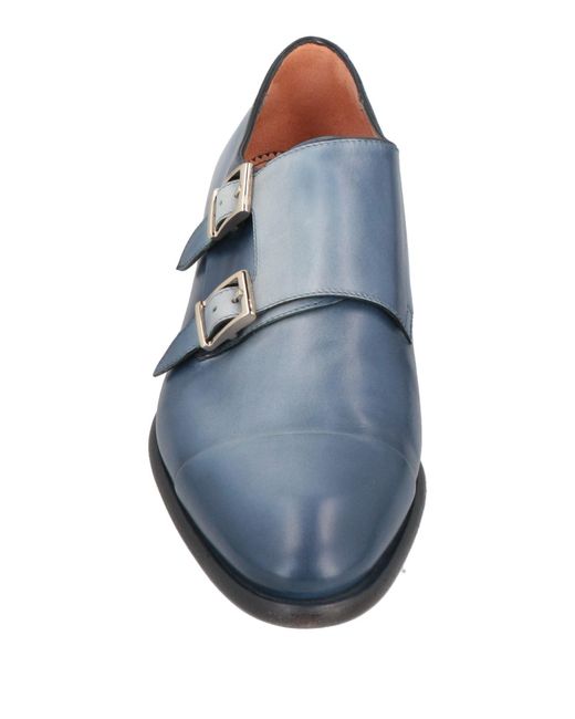 Santoni Blue Loafer