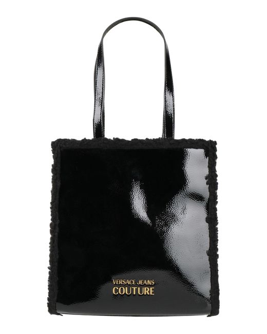 Bolso de mano Versace Jeans Couture de color Black