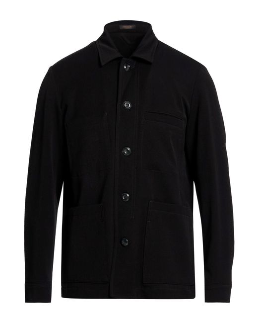 Officina 36 Black Jacket for men