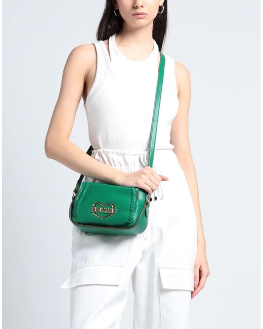 Love Moschino Green Cross-body Bag