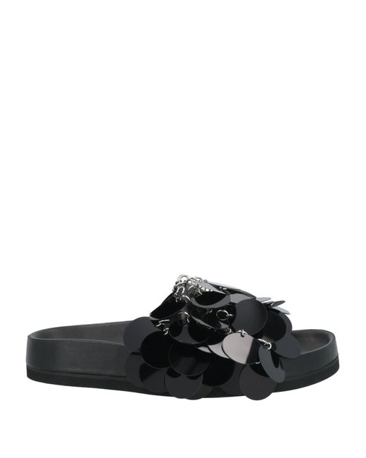Rabanne Black Sandale