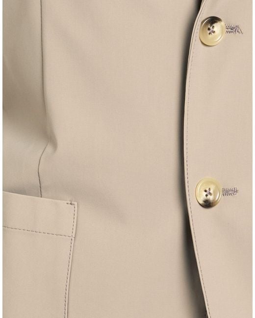 Paoloni Natural Blazer Polyamide, Elastane for men