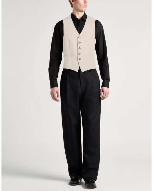 Officina 36 White Waistcoat for men