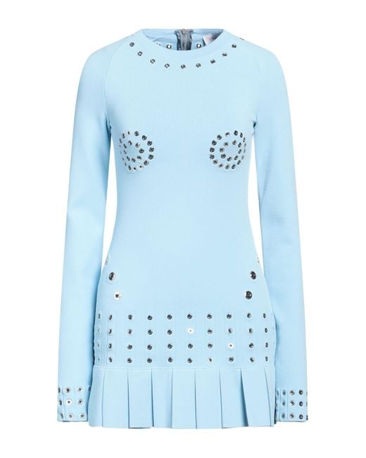 Off-White c/o Virgil Abloh Blue Mini Dress
