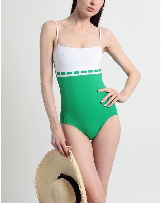 Iodus Green One-piece Swimsuit