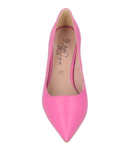 Attisure Pink Fuchsia Pumps Textile Fibers
