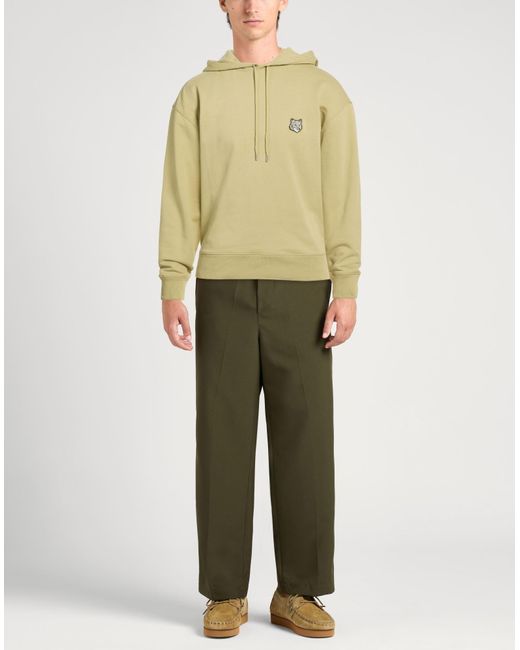 Maison Kitsuné Yellow Sweatshirt for men