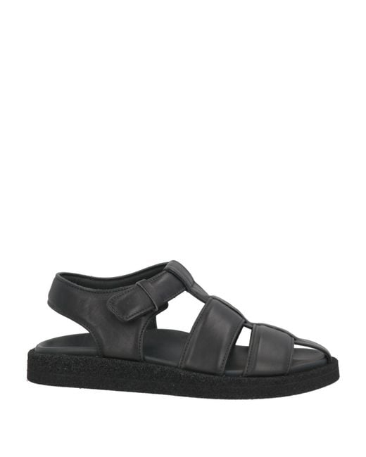Officine Creative Black Sandals