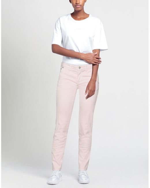 Care Label Pink Light Jeans Cotton, Elastane
