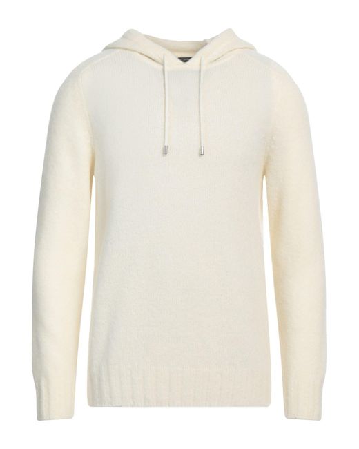 Tagliatore White Jumper for men