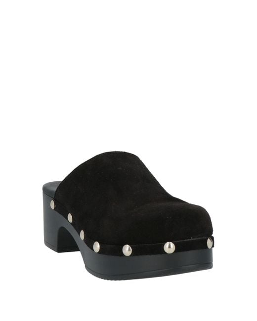 Rita Row Black Mules & Clogs