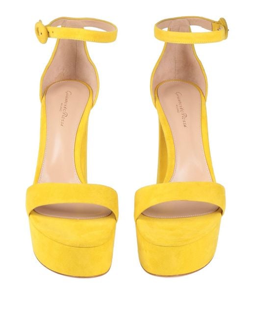 Gianvito Rossi Yellow Sandals