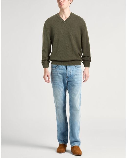 Daniele Fiesoli Green Jumper for men