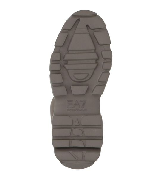 EA7 Brown Ankle Boots for men