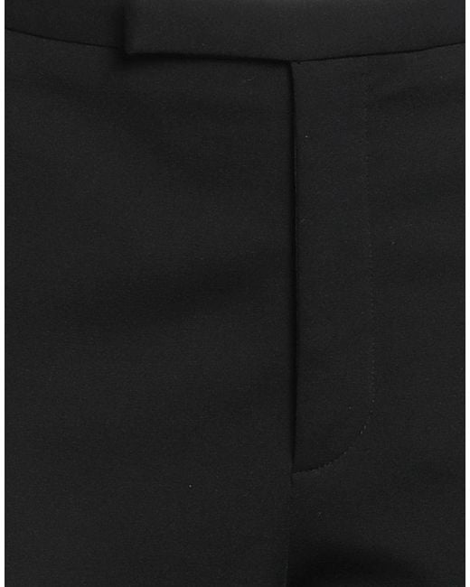 Aspesi Black Pants Viscose, Polyamide, Elastane
