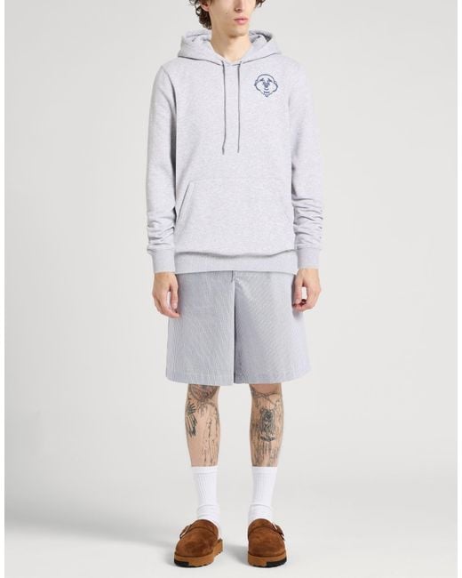 True Religion White Light Sweatshirt Cotton, Polyester for men