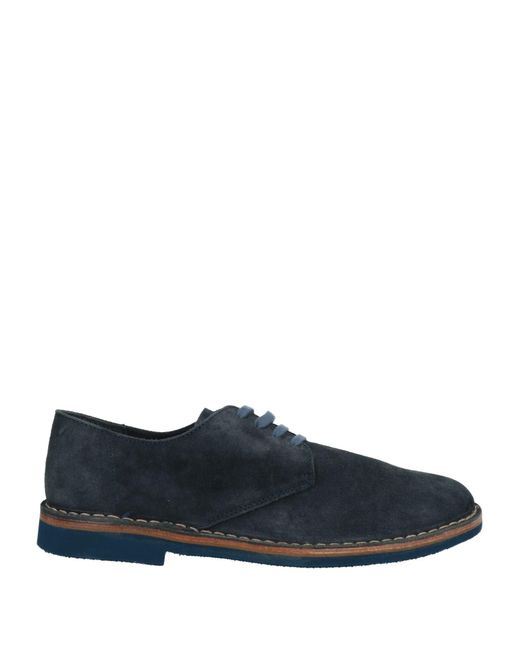 Frau Blue Lace-up Shoes for men