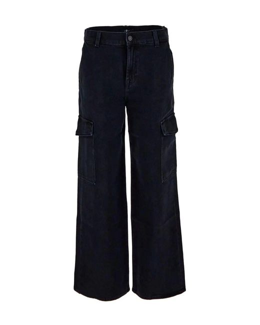 Pantaloni Jeans di 7 For All Mankind in Blue