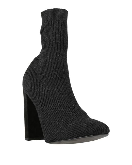 Le Silla Black Ankle Boots