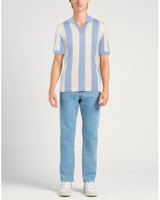 Isaia Pullover in Blue für Herren