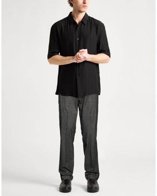 Michael Coal Gray Charcoal Pants Cotton, Polyester, Viscose, Elastane for men