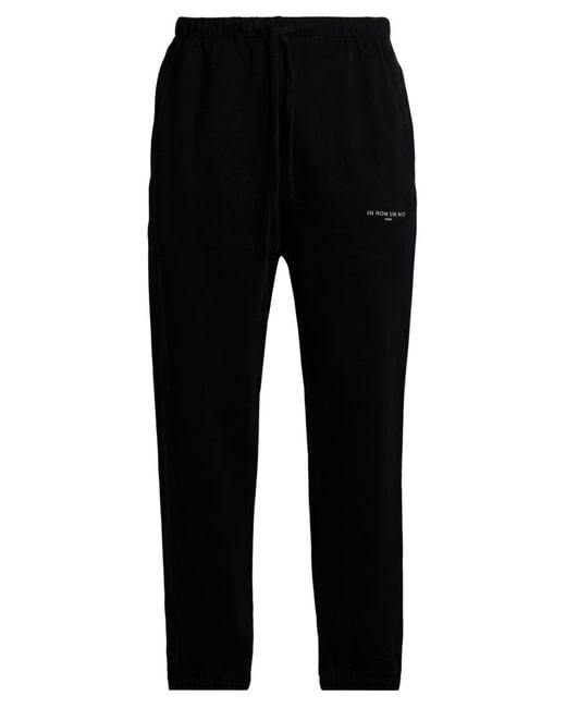 Ih Nom Uh Nit Black Pants Cotton for men