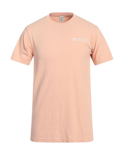 Sporty & Rich Pink T-shirt for men