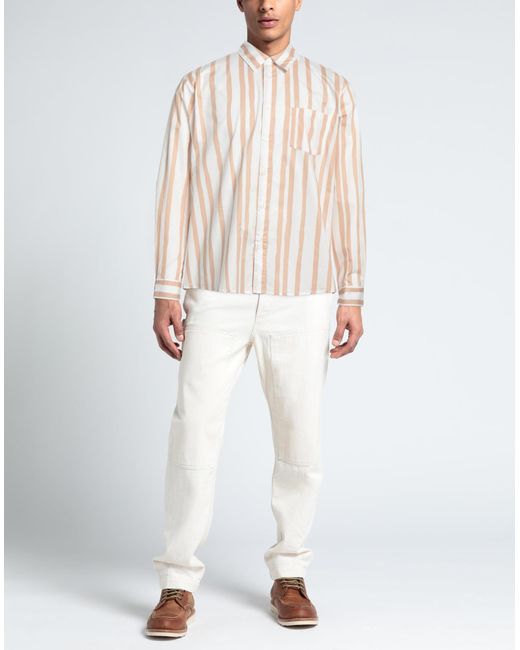 Camisa A.P.C. de hombre de color Natural