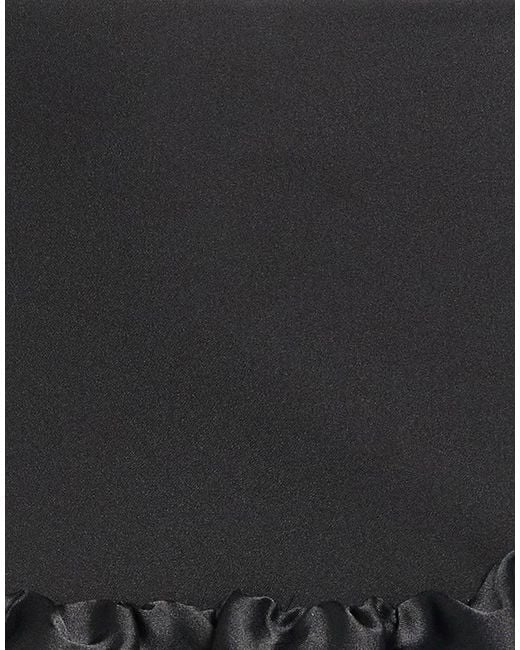 Sandro Black Mini Skirt Polyester