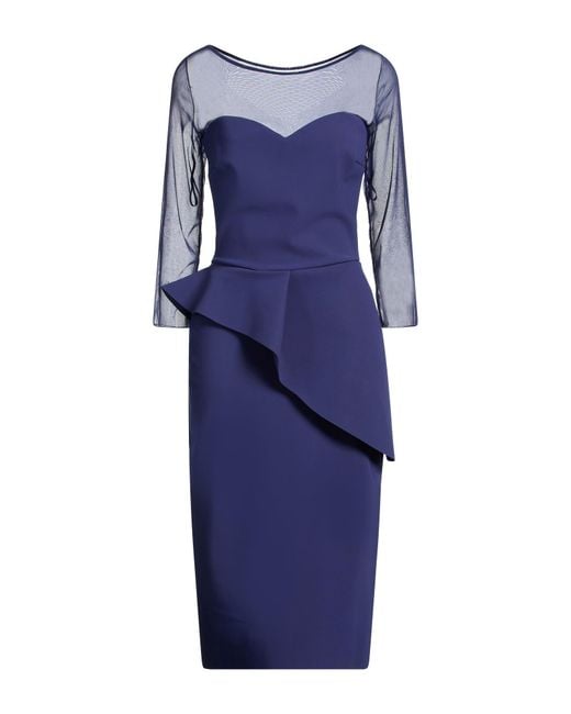 La Petite Robe Di Chiara Boni Blue Midi Dresses