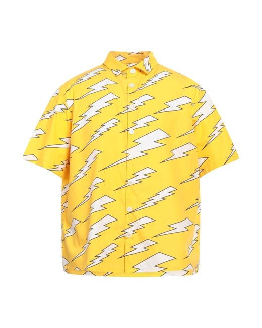 Neil Barrett Yellow Shirt for men