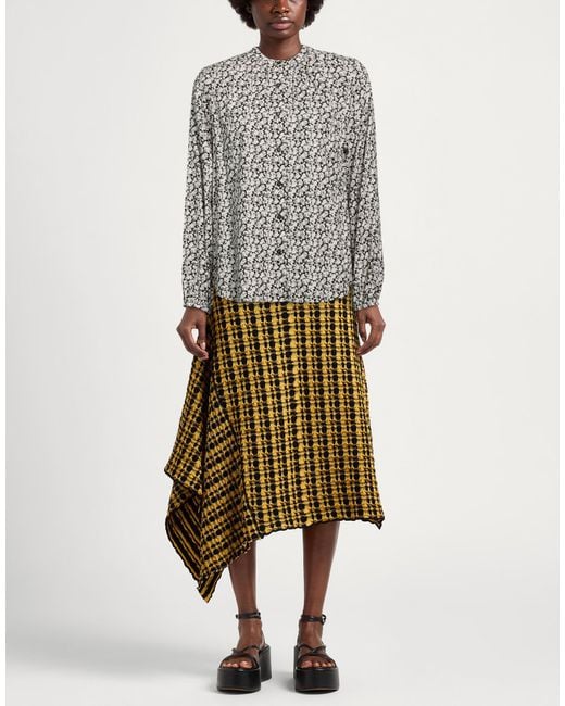 Ines De La Fressange Paris Gray Shirt Cotton