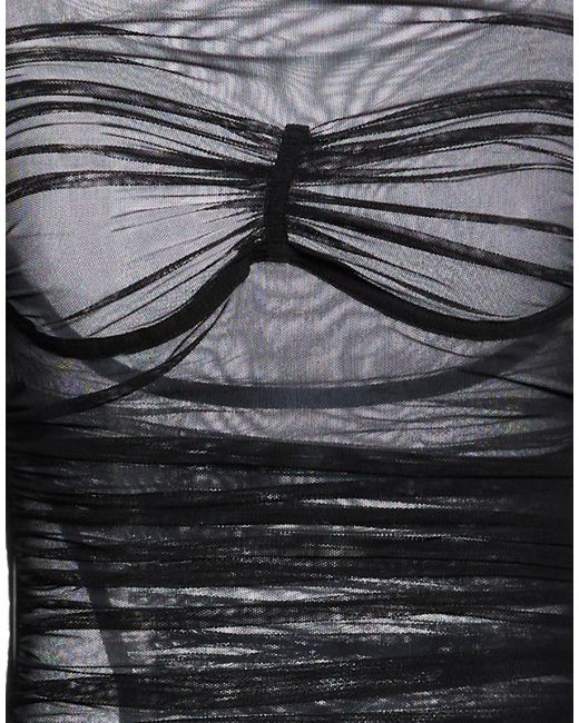 Mugler Black Top Polyamide, Elastane