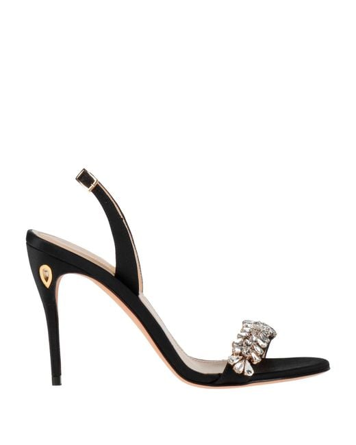 JENNIFER CHAMANDI Metallic Sandals