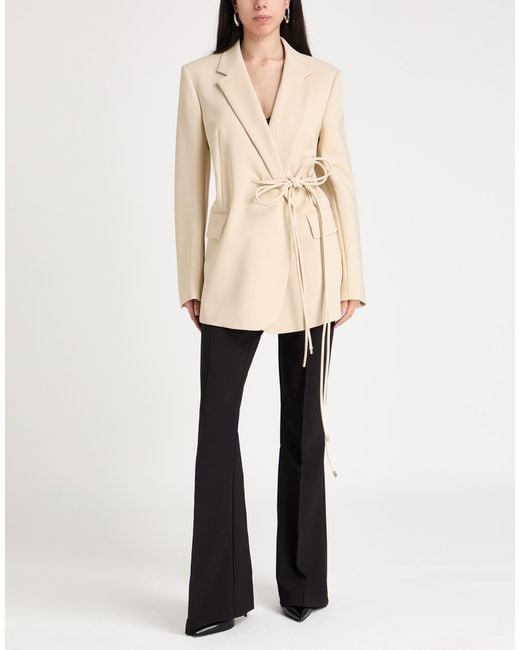 Sportmax Natural Blazers