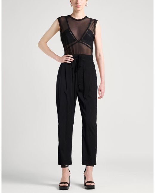 Thom Krom Black Pants Cotton, Polyamide, Elastane