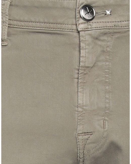 Tramarossa Gray Pants Cotton, Polyester, Elastane for men
