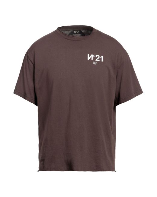 N°21 Brown T-shirt for men