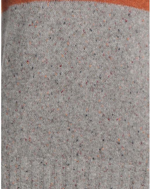 GALLIA Gray Turtleneck for men