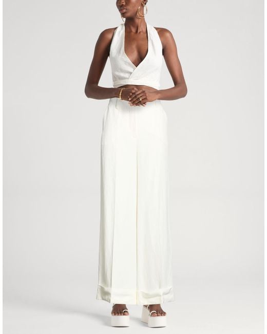 P.A.R.O.S.H. White P.A.R.O..H. Trouser