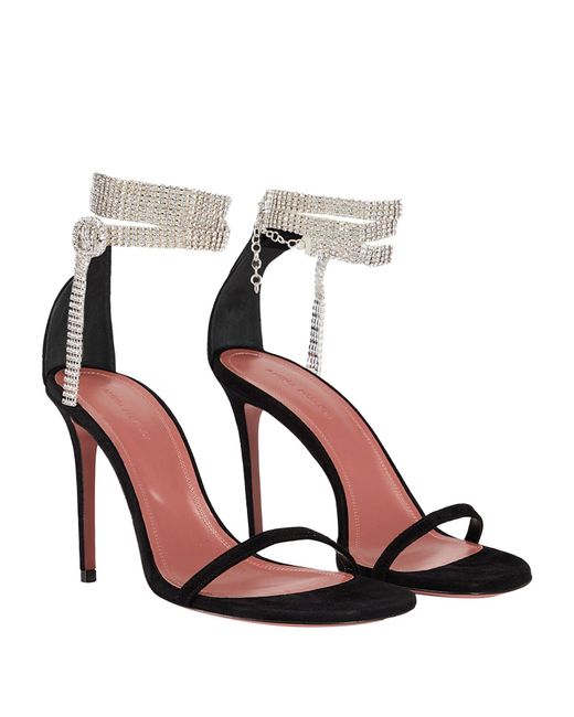 AMINA MUADDI Black Sandals